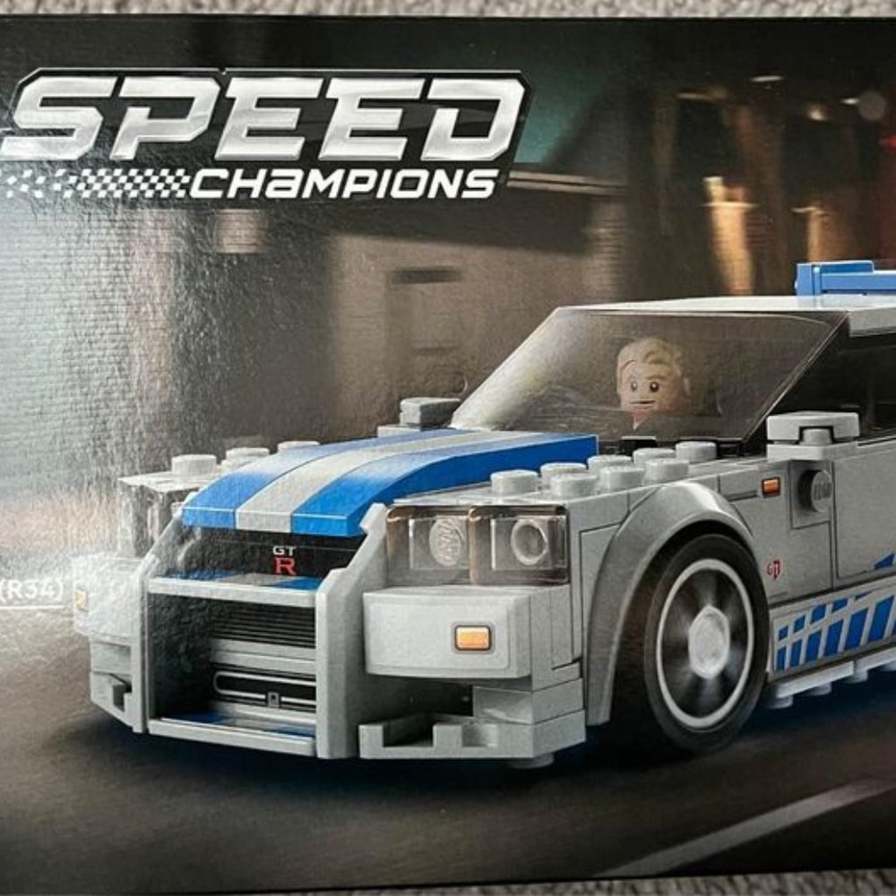 Lego 76917 Speed Champions Nissan Skyline GT-R (R34) 2 Fast 2 Furious